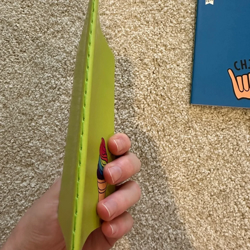 Mini Colorful Notebooks Set - Green and Blue